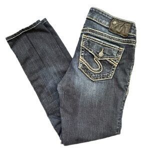 Silver Brand Suki Cropped Jeggings - 28